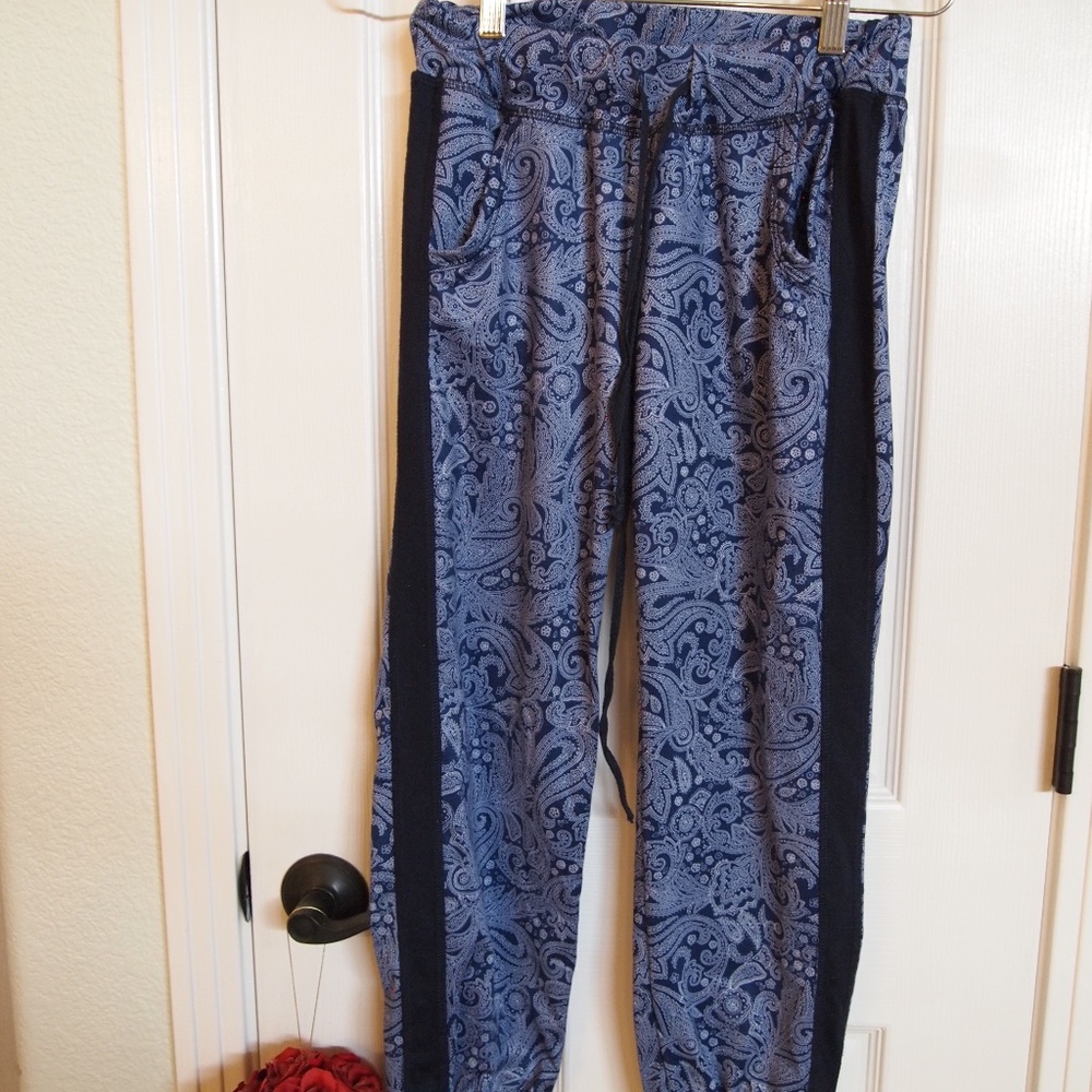 Paisley track pants